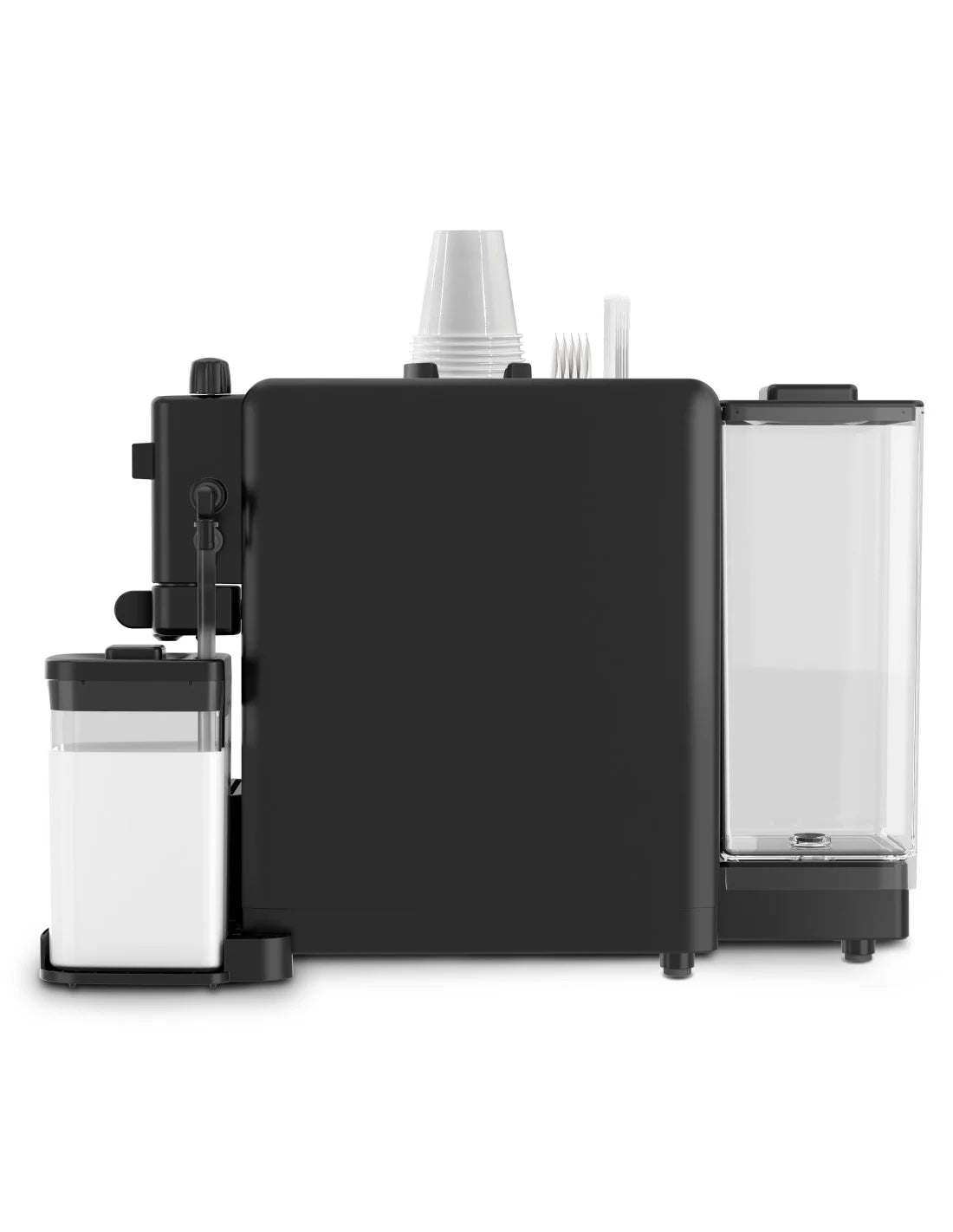 Macchina con Cappuccinatore Integrato + 50 Cialde OMAGGIO - Milk Side Didiesse Macchina Caffè a Cialde per Espresso e Cappuccino in Casa