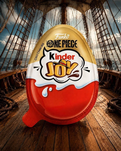 ONE PIECE 72 PEZZI - Kinder Joy One Piece x Funko | 72 Ovetti con Sorprese Collezionabili