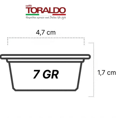 300 CAPSULE A MODO MIO - Caffè Toraldo - Miscela CLASSICA - Maxi Scorta