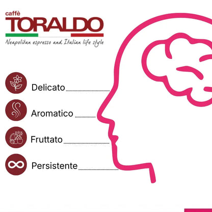 300 CAPSULE A MODO MIO - Caffè Toraldo - Miscela CLASSICA - Maxi Scorta