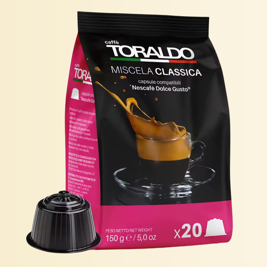 Caffè Toraldo per Dolcegusto - 20 Capsule Miscela Classica