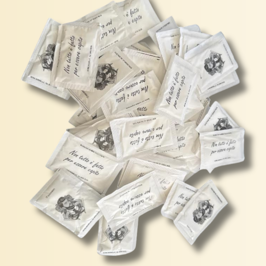 150 Bustine di Zucchero Bianco Monodose – per Caffè e Tisane