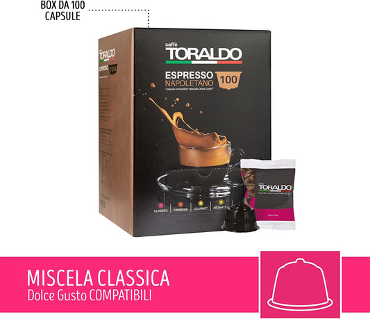 Caffè Toraldo | Miscela Classica | 100 Capsule