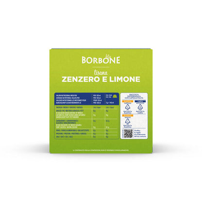 Borbone | Zenzero&Limone | 16 Capsule