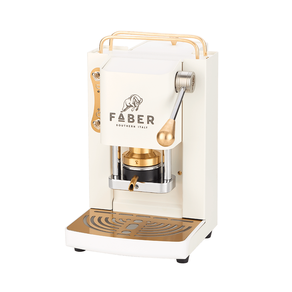 Faber Italia Mini Deluxe | Sistema Cialda ese44 | Ottone