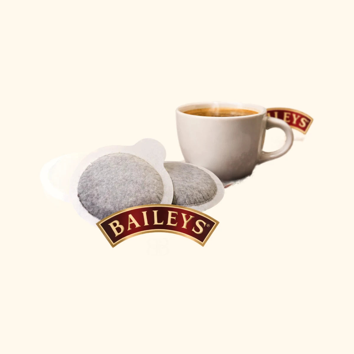 CAFFE' AROMATIZZATO - Box da 20 Cialde in Filtro Carta ese44 - Caffè al Baileys, Sambuca, Ginseng, Nocciola e Cioccolato