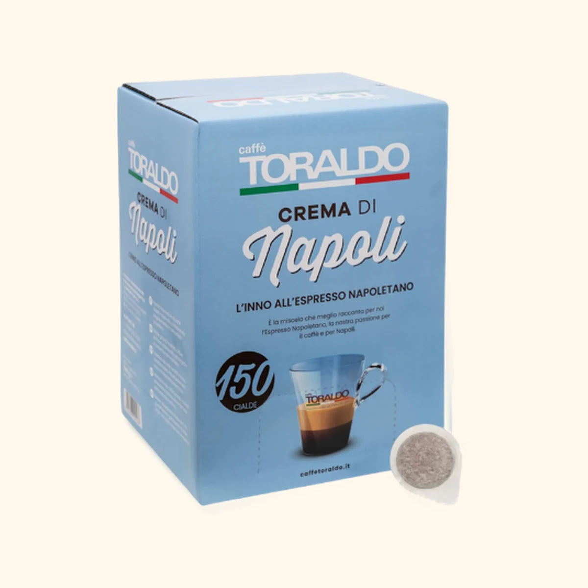 Caffè Toraldo - 150 Cialde - Crema di Napoli